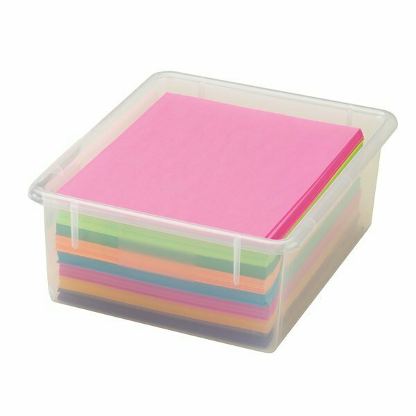 Jonti-Craft 8075JC 13 1/2'' x 11'' x 5 1/4'' Clear Plastic Tub for Tub Units 5318075